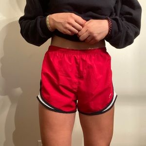 Like new Nike running shorts with liner